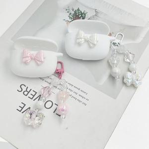 QCY T13 / ANC 2 케이스용 큐트 헤드폰 커버 실리콘 임팩 방지 블루투스