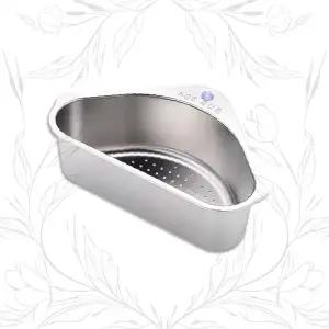 싱크대 코너 음식물 거름망 스테인리스 삼각 배수 채반 주방용품