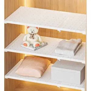 옷장칸막이 수납트레이 길이 정리 24 랙 높이 조절 선반