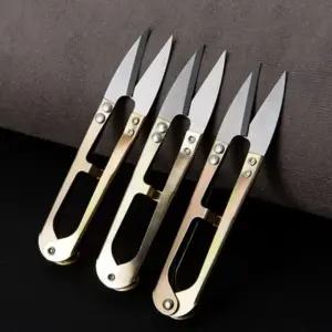 고급 재단 반짇고리 미싱 오바로크 바느질 쪽가위 (WFK93OC)