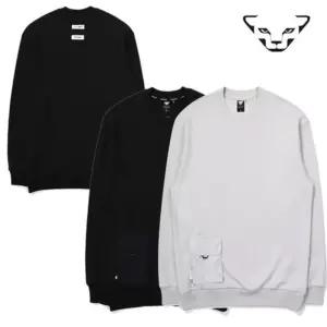 다이나핏 겨울 남성용 세미오버 핏 포켓 포인트 면혼방 기모 DIVINE (디바인) 맨투맨 YMW23249 QSDM