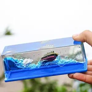 절대 뒤집어지지않는 무적의 파도타는 타이타닉 3D입체 인테리어 배 소품 멍때리기