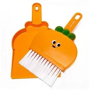 공부방빗자루세트 4p 쓰레받기세트 청소세트 미니쓰레받기 4개 (WFKA1E7)