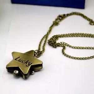 복고풍 별 펜던트 회중 시계-원컬러OC 시계펜던트 별펜던트 복고풍시계 시계목걸이 체인목걸이