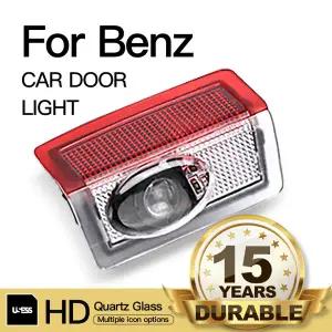호환 자동차 도어 웰컴 라이트 E 클래스 C GLC GLE GLS G W212 W213 C63 C260 W205 C450 C40 W204 쿠페 LED