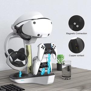VR 충전 도크 동시 그립용 2개 게임기PS RGB BDFFLY Quest3 메타