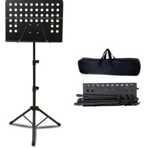 [하프클럽/]연주회 버스킹 접이식 보면대 악보 받침대 스탠드 거치대