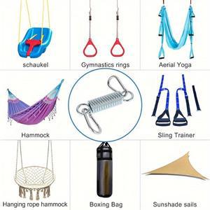 스테인레스 스틸 해먹 서스펜션 스프링 세트 의자 걸이 샌드백 GardenSwings OutdoorSwings 충격 흡수에 호