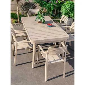 야외 테이블 의자 세트 탁자 정원 사각 가든 빌라