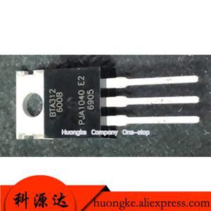 10개/몫 BTA312-600B BTA312 TO220 트라이악 600V 12A(RMS) 110A