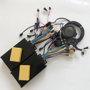 다채로운 LCD 디스플레이가  듀얼 드라이브 컨트롤러 E 전동 스쿠터 자전거용 48v 60v 45A 72v 1500w 1600W