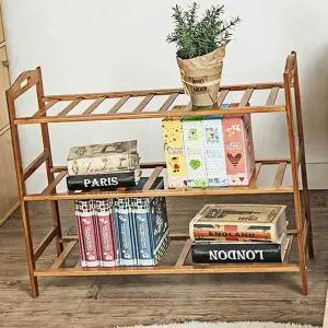 [하프클럽/]다용도 선반 3단 소품 진열대 조립식 수납 베란다