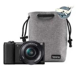 [하프클럽/]카메라 렌즈 보호 파우치 그레이 투명 방수