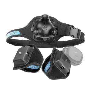 Vive Ultimate Tracker Tundra Tracker용 Rebuff Reality Trackstrap Plus 20시간 이상 재생 시간 VR 채팅