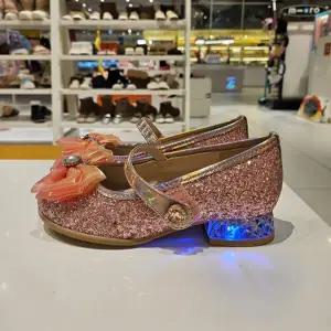 토박스 베이비브레스 키즈 (160-210 mm) 다이아나 더 힐 LED 구두 신발 BBKCF1TSDA11 BBKCF1TSDA11LPK