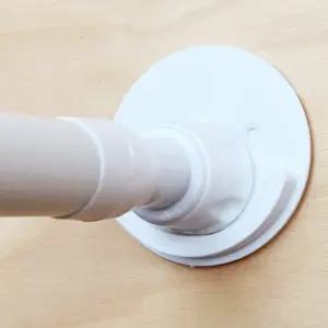 커튼봉 압축봉 고정 브라켓 무타공 원형 2p