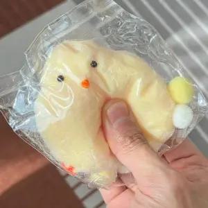 ( )JIYU SNS 인기템 병아리 스트레스 해소 촉감 인형 말랑이 찐득볼 인싸 애착 선물