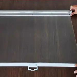 커버 오픈 냉장고 냉장 투명 롤링 커튼 롤업