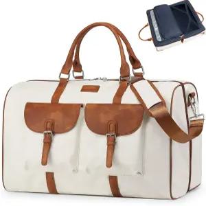 여성 및 남성용 SUIKHUM 레이플랫 여행용 더플백 노트북 수납 공간과 습식/건식 보관이 가능한