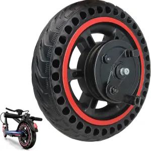 8.5인치 전기 스쿠터 교체 휠 u2013 허브 및 드럼 브레이크가 장착된 솔리드 타이어 브레이크 에쿠터를