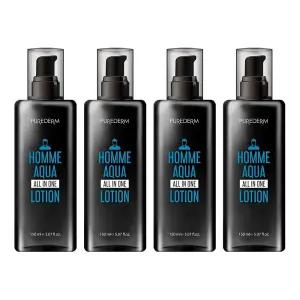 퓨어덤 옴므 옴므 기초 스킨케어 아쿠아 올인원 로션 150ml 4개