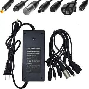 (7 플러그) 54.6V 4A 13S 48V 리튬 이온 스쿠터 배터리 충전기 레인저 페데고 래드 파워 아벤톤 VIVI 3