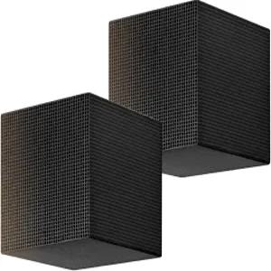 4in * 2pcs 정수 물 수족관 어항 활성탄 펠릿용 큐브 나노 필터.