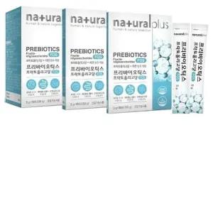 내츄럴플러스 프리바이오틱스 프락토올리고당 FOS 5g x 30포 2+1 총3개