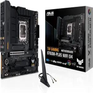 아수스 TUF 게이밍 B760M-plus 와이파이 D4 Intel (13번째 및 12번째 Gen) LGA 1700 mATX 마더보드 PCIe