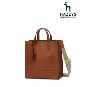 헤지스ACC HJBA3E886W3 브라운 로고배색 가죽 토트백21473753132094345