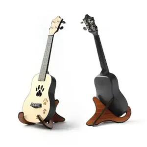 [하프클럽/]기타받침대 우든스타우쿨렐레거치대2p세트악기받침대