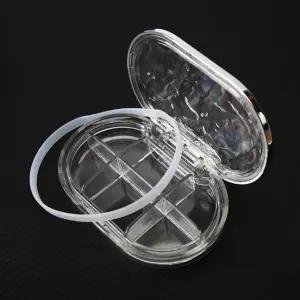 투명 알약통 영양제 수납 방수 약보관통 6칸 방수 약통케이스 약통 알약통