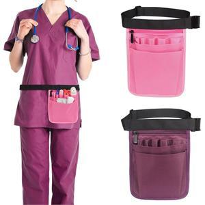 여성용 허리 가방 어깨 주머니 케이스 간호사  벨트 추가 포켓 소형백 나일론 액세서리 도구