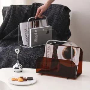 아크릴 손잡이 북선반 책진열대 책보관