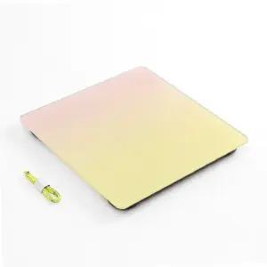 디지털 체중계 핑크 유아용 강화유리 전자 저울