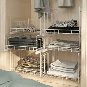 장롱 칸막이 내부 정리 내부선반 레일 수납장 옷장 파티션