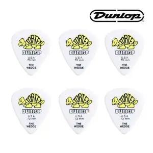 [하프클럽/]악기소품 웨지 피크 0.73mm 옐로우 6개 세트 기타부품