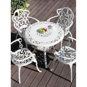 철제 테이블 세트 4인 발코니 라탄 까페 라운지 조경 루프탑 테이블세트 탁자 정원