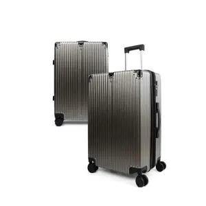 여행용 캐리어 트렁크 심플 24인치 가방 실버그레이