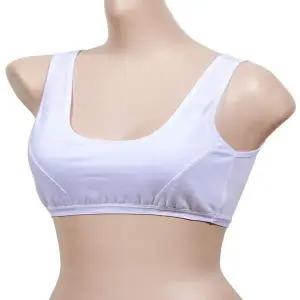 [하프클럽/]주니어 스포츠 브라 면스판 메가스타 부드러운 초경량 1단계 운