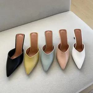 뮬 여성블로퍼 뮬블로퍼 여성샌들 여성뮬슬리퍼 로퍼