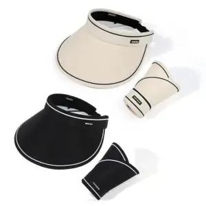 다용도 썬블록 자외선차단 휴대용 돌돌이모자 썬캡 선캡 모자 여름모자