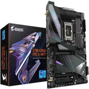 기가바이트 Z790 AORUS PRO X WIFI7 마더보드 - 인텔 코어 14세대 CPU 18+1+2 위상 VRM 최대 8266MHz
