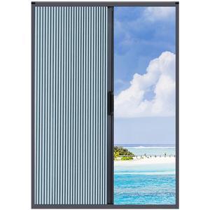 슬라이딩 커튼 아름다움 폴딩도어 디자인1 인 베란다 건 그린 갈색