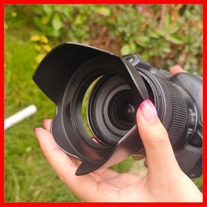 DSLR 렌즈 후드 Φ49/52/55/58/62/67mm 캐논 니콘 소니 올림푸스 펜탁스 카메라 액세서리용 나사형 꽃잎
