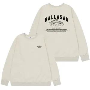 한라산 오버핏 남여공용 맨투맨 5컬러