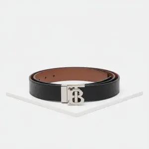 [버버리]생산 Reversible Leather TB Belt 8043247 리버시블 레더 벨트 818818