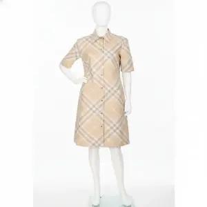 [버버리]Checkered Cotton Shirt Dress 8083547 체크 코튼 셔츠 드레스 819676
