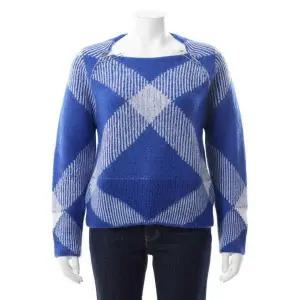 [버버리]Checked alpaca wool blend 8076250 체크 알파카 울 블랜드 스웨터 819887