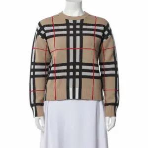 [버버리]Checkered technical cotton sweater 8070354 체크 테크니컬 코튼 스웨터 820100